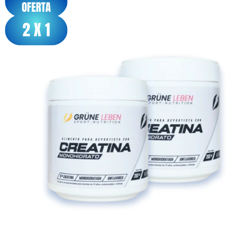PACK 2 X 1 CREATINA MONOHIDRATO 300 GR PVO
